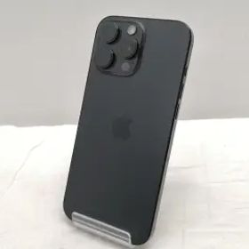 【中古】Apple 国内版 【SIMフリー】 iPhone 16 Pro Max 256GB ブラックチタニウム MYWG3J/A【仙台駅東口】保証期間１ヶ月【ランクA】