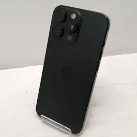 【中古】Apple 国内版 【SIMフリー】 iPhone 16 Pro Max 256GB ブラックチタニウム MYWG3J/A【仙台駅東口】保証期間１ヶ月【ランクB】