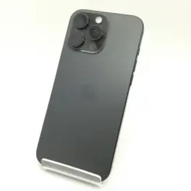 【中古】Apple 国内版 【SIMフリー】 iPhone 16 Pro Max 256GB ブラックチタニウム MYWG3J/A【広島本通】保証期間１ヶ月【ランクA】