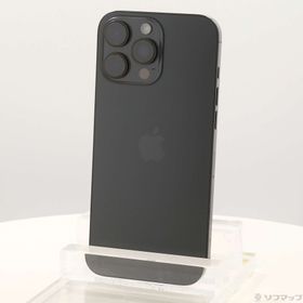 (中古)Apple iPhone16 Pro Max 1TB ブラックチタニウム MYWQ3J/A SIMフリー(344-ud)