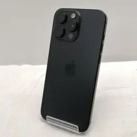 【中古】Apple 国内版 【SIMフリー】 iPhone 16 Pro Max 1TB ブラックチタニウム MYWQ3J/A【仙台駅東口】保証期間１ヶ月【ランクB】