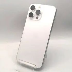 【中古】Apple 国内版 【SIMフリー】 iPhone 16 Pro Max 256GB ホワイトチタニウム MYWH3J/A【秋葉本店】保証期間１ヶ月【ランクA】