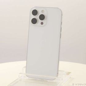 (中古)Apple iPhone16 Pro Max 512GB ホワイトチタニウム MYWM3J/A SIMフリー(276-ud)