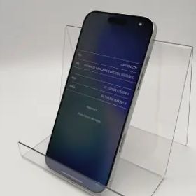 【中古】Apple 国内版 【SIMフリー】 iPhone 16 Pro Max 512GB ホワイトチタニウム MYWM3J/A【錦糸町北口】保証期間１ヶ月【ランクA】
