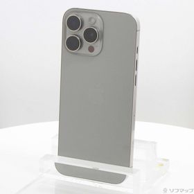 (中古)Apple iPhone16 Pro Max 256GB ナチュラルチタニウム MYWK3J/A SIMフリー(258-ud)