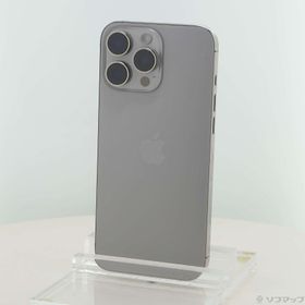 (中古)Apple iPhone16 Pro Max 256GB ナチュラルチタニウム MYWK3J/A SIMフリー(377-ud)