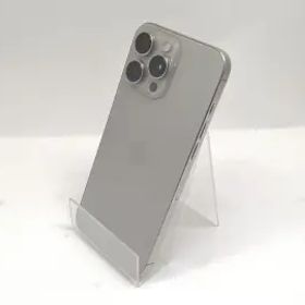 【中古】Apple 国内版 【SIMフリー】 iPhone 16 Pro Max 256GB ナチュラルチタニウム MYWK3J/A【宇田川】保証期間１ヶ月【ランクA】