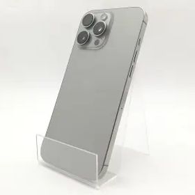 【中古】Apple au 【SIMフリー】 iPhone 16 Pro Max 256GB ナチュラルチタニウム MYWK3J/A【柏】保証期間１ヶ月【ランクA】