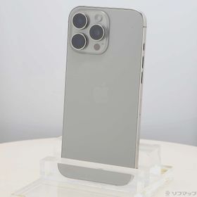 (中古)Apple iPhone16 Pro Max 512GB ナチュラルチタニウム MYWP3J/A SIMフリー(348-ud)