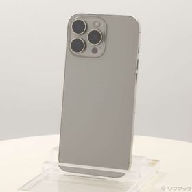(中古)Apple iPhone16 Pro Max 512GB ナチュラルチタニウム MYWP3J/A SIMフリー(258-ud)