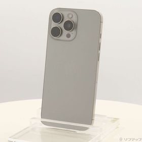 (中古)Apple iPhone16 Pro Max 512GB ナチュラルチタニウム MYWP3J/A SIMフリー(377-ud)