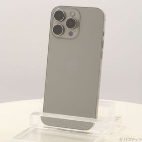 (中古)Apple iPhone16 Pro Max 1TB ナチュラルチタニウム MYWU3J/A SIMフリー(198-ud)