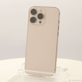 (中古)Apple iPhone16 Pro Max 256GB デザートチタニウム MYWJ3J/A SIMフリー(377-ud)