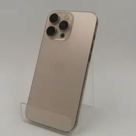 【中古】【赤ロム保証あり】Apple 楽天モバイル 【SIMフリー】 iPhone 16 Pro Max 256GB デザートチタニウム MYWJ3J/A【千葉】保証期間１