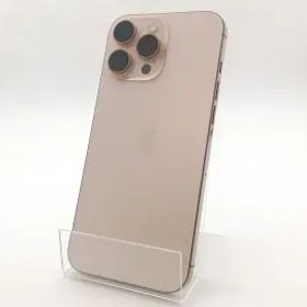 【中古】Apple 国内版 【SIMフリー】 iPhone 16 Pro Max 256GB デザートチタニウム MYWJ3J/A【柏】保証期間１ヶ月【ランクA】