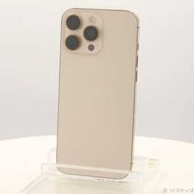 (中古)Apple iPhone16 Pro Max 512GB デザートチタニウム MYWN3J/A SIMフリー(295-ud)
