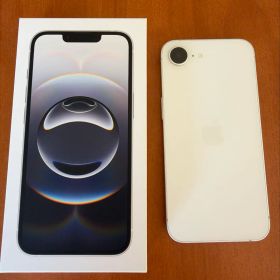 【美品】Apple iPhone16e ホワイト 256GB