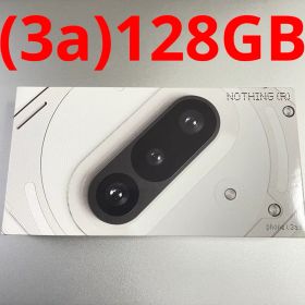 動作確認済 Nothing Phone (3a) スマホ本体White白ホワイト