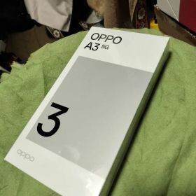 OPPO A3 5G ブラックSIMフリー 128GB 未開封 値下げ不可