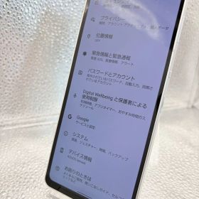 AQUOS sense6 64GB ホワイト SIMフリー バッテリ良い 美品 動作確認済