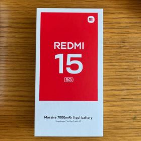 【新品未使用】Redmi 15 5G Ripple Green