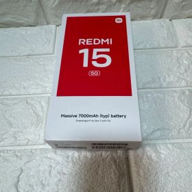 【新品未使用】Xiaomi Redmi 15 5G Midnight Black