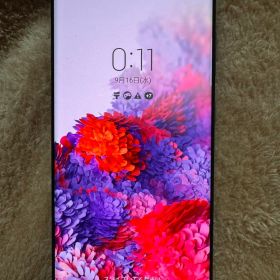 Samsung Galaxy S20 5G SCG01 au 本体 ジャック
