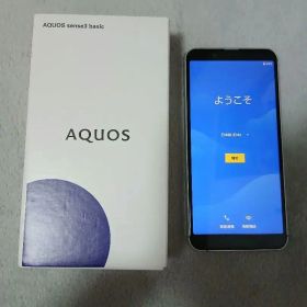 【極美品】SHARP AQUOS sense3 basic SHV48 本体