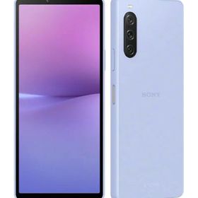【中古】【安心保証】 Xperia 10 V SOG11[128GB] UQモバイル ラベンダー