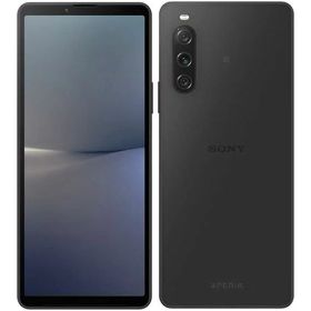 【中古】【安心保証】 Xperia 10 V A302SO[128GB] SoftBank ブラック