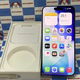 【中古】iPhone15 Pro Max 512GB ホワイトチタニウム MU6V3J/A SoftBank