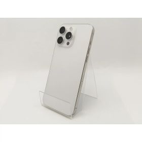 【中古】Apple SoftBank 【SIMフリー】 iPhone 15 Pro Max 256GB ホワイトチタニウム MU6Q3J/A【千葉】保証期間1ヶ月【ランクC】