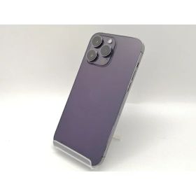 【中古】Apple 国内版 【SIMフリー】 iPhone 14 Pro Max 128GB ディープパープル MQ993J/A【三宮センター】保証期間1ヶ月【ランクC】
