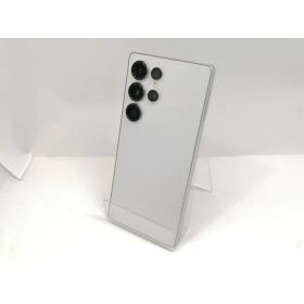 【中古】SAMSUNG 国内版 【SIMフリー】 Galaxy S25 Ultra チタニウムホワイトシルバー 12GB 256GB SM-S938Q【宇田川】保証期間1ヶ月【ランクA】