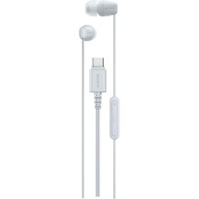 ソニー(SONY) IER-EX15C WZ ホワイト/タイプc/イヤホン/Type-C/イヤホン/有線/バランスの良い音質/小型/リモコン操作 / 4色 / マイク付き