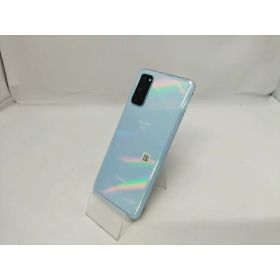 【中古】SAMSUNG docomo ahamo 【SIMロック解除済み】 Galaxy S20 5G クラウドブルー 12GB 128GB SC-51A【川越クレアモール】保証期間1ヶ月【ランクB】