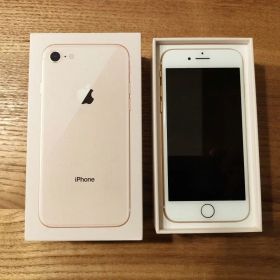 【極美品】Apple iPhone 8 Gold 64GB 本体