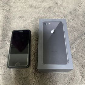 Apple iPhone 8 本体 ブラック 箱付 64GB