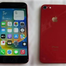 iPhone８ ２５６GB au版SIMフリー レッド ジャンク品