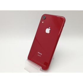 【中古】Apple docomo 【SIMロック解除済み】 iPhone XR 128GB (PRODUCT)RED MT0N2J/A【府中ル・シーニュ】保証期間１ヶ月【ランクC】