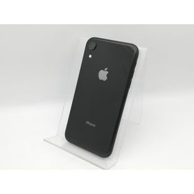 【中古】Apple au 【SIMロック解除済み】 iPhone XR 64GB ブラック MT002J/A【中野】保証期間１ヶ月【ランクC】