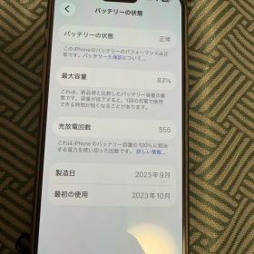 iPhone 15 Pro Max 256GB simフリー 良い状態