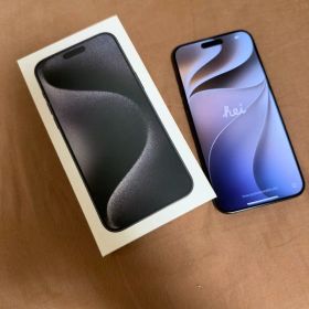 Apple iPhone 15 Pro Max 256GB 100%バッテリー