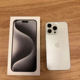 【画面キズあり】iPhone 15 Pro Max 256GB