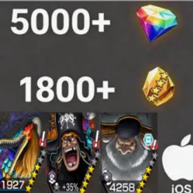 ワンピースバウンティラッシュ MarcusMars+Teach+Saturn+💎5000+✨1800+