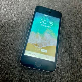 【セール特価】iPhone5s スペースグレイ 本体 動作良好品