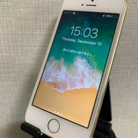 バッテリー89% Apple iPhone 5s 64GB ゴールド 本体