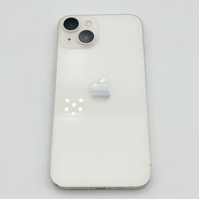 【バッテリー78％】iPhone 14 128GB Starlight 赤ロム保証あり