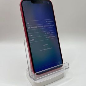 バッテリー87％iPhone14 128GB レッド SIMフリー超美品当日発送安心保証
