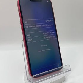 バッテリー86％iPhone14 128GB レッド SIMフリー超美品当日発送安心保証